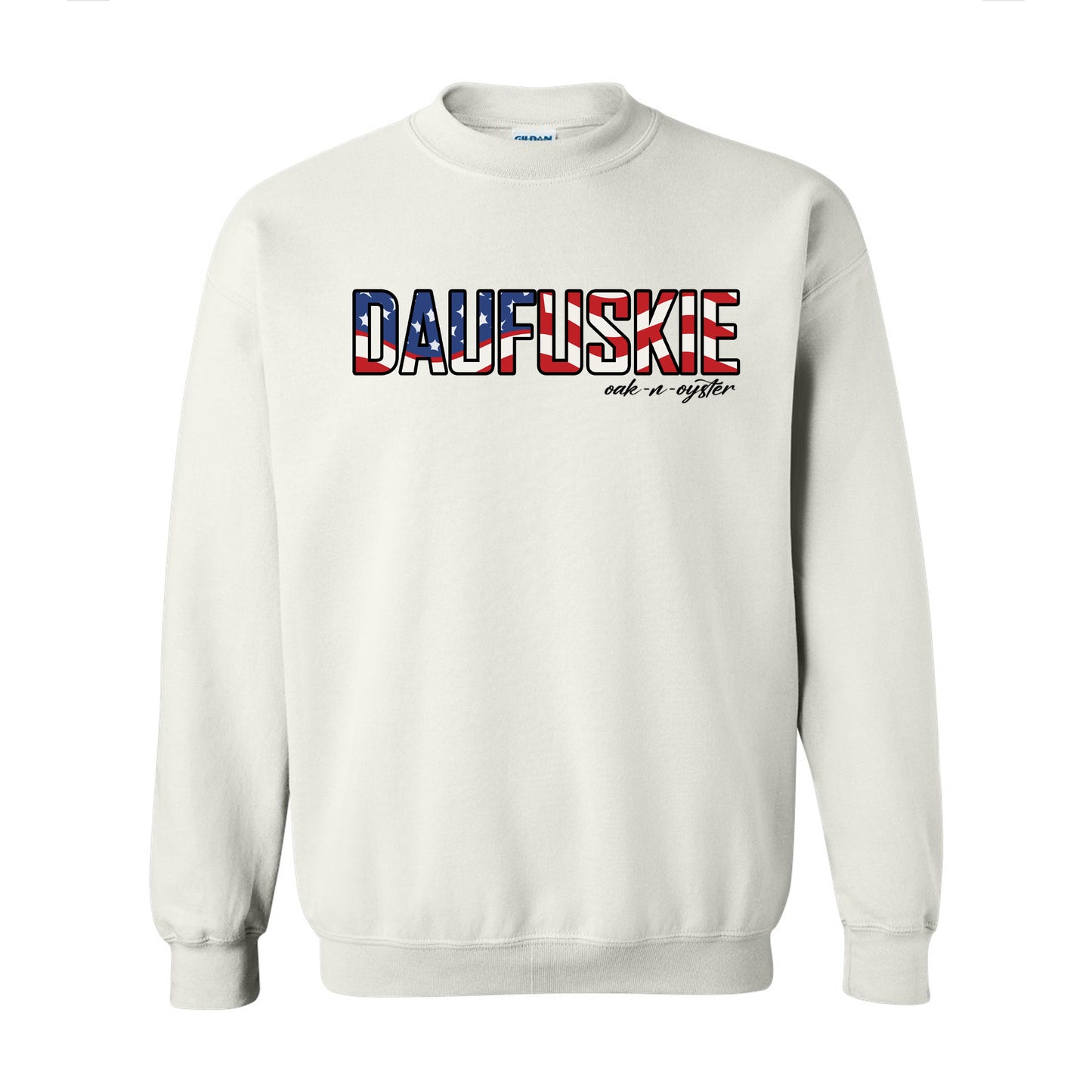Daufuskie USA Flag Sweatshirt