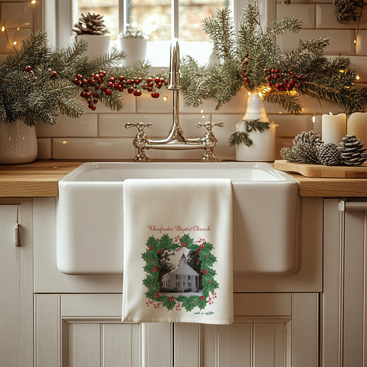 Daufuskie Church Kitchen Towel