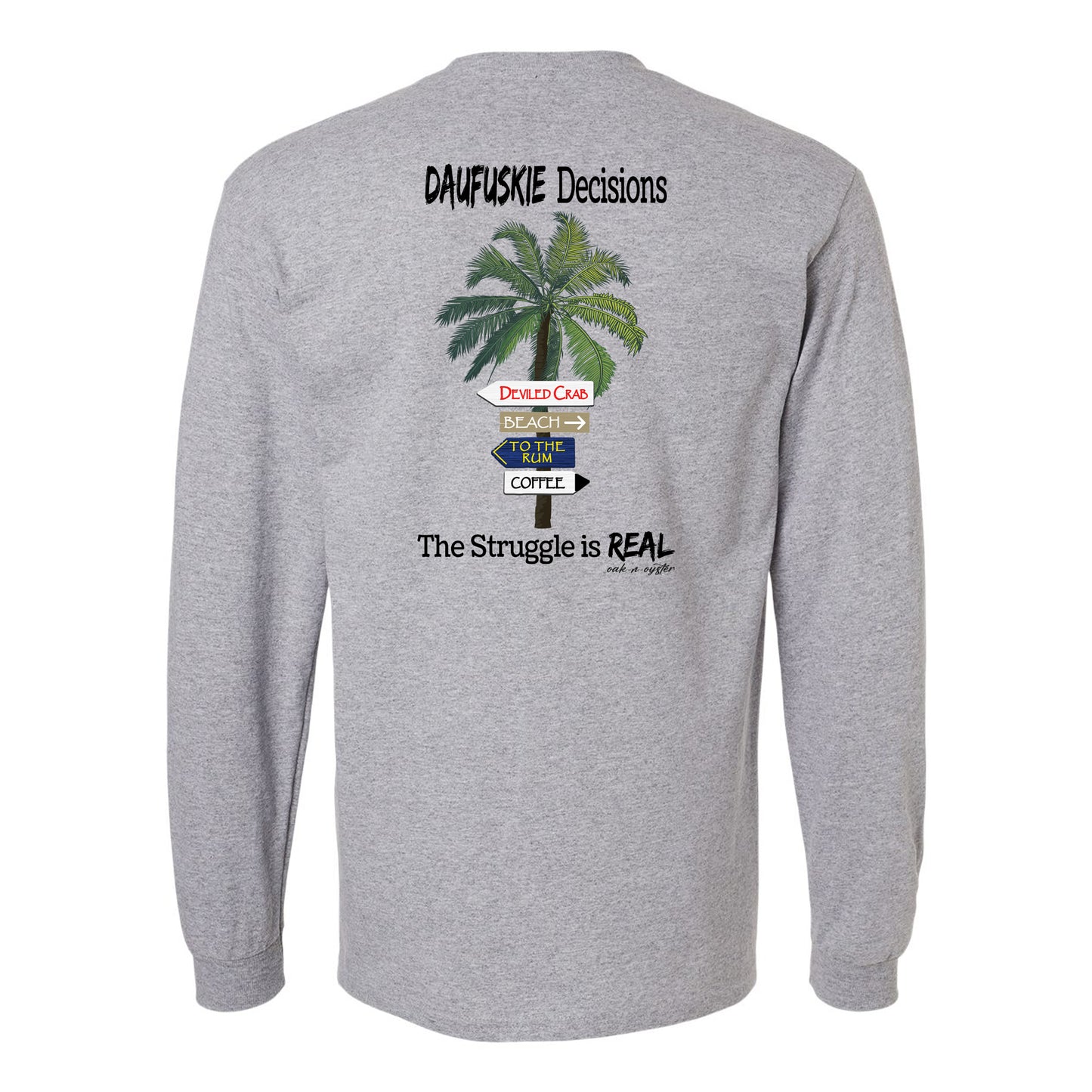 Daufuskie Decisions: Long-Sleeve Cotton