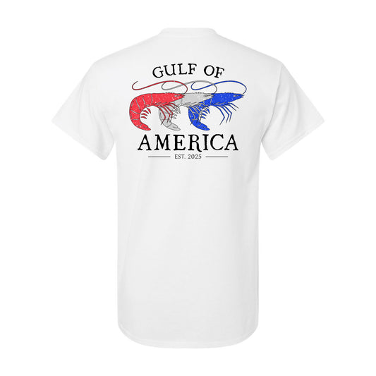 Gulf of America Shrimp/Turtle: Short-Sleeve Cotton