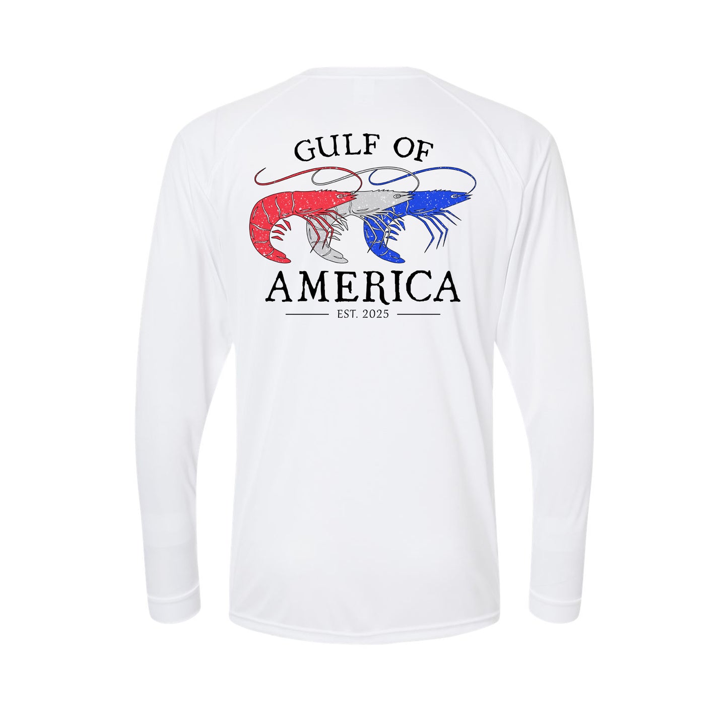 Gulf of America Shrimp/Turtle: Long-Sleeve Dri-Fit SPF 50