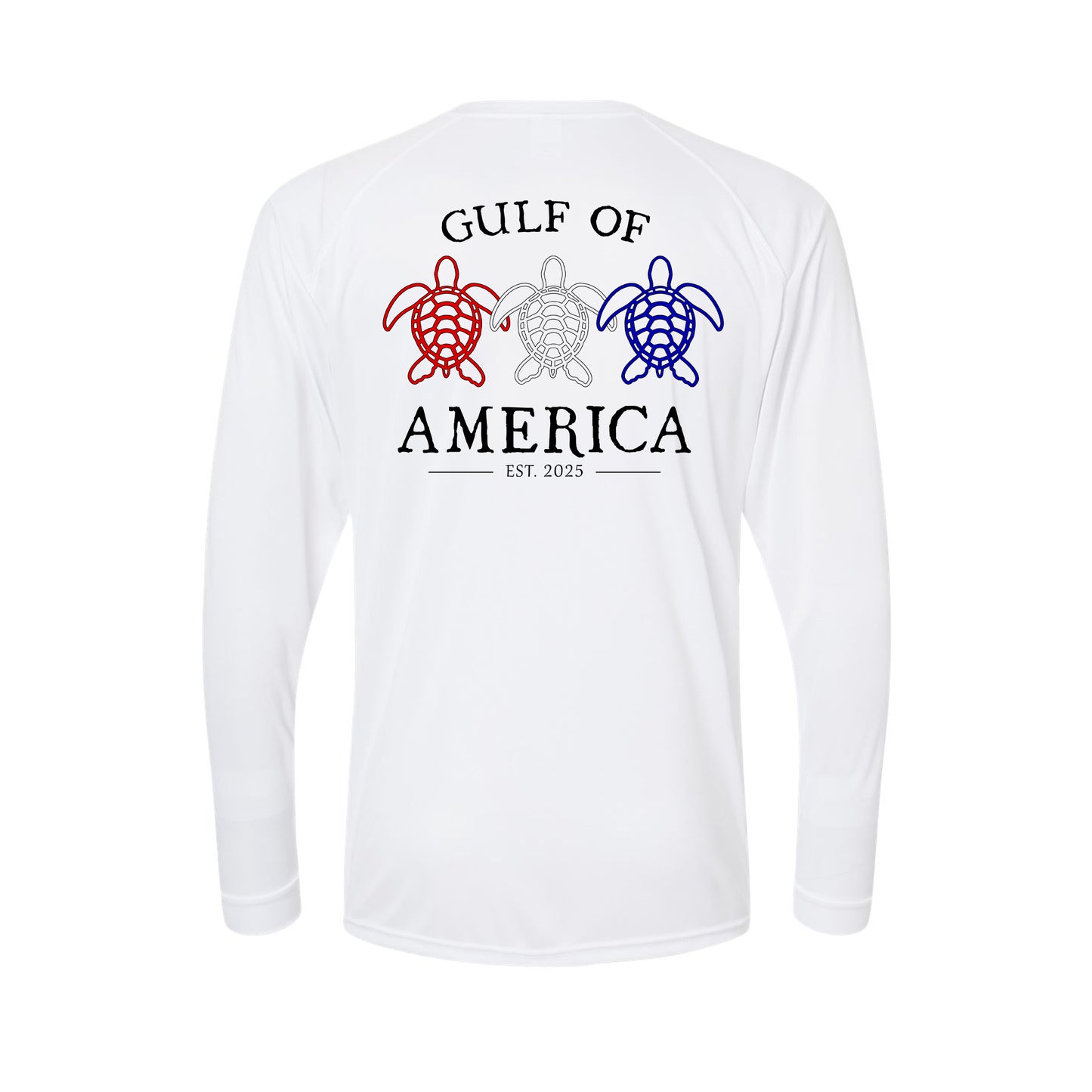 Gulf of America Shrimp/Turtle: Long-Sleeve Dri-Fit SPF 50