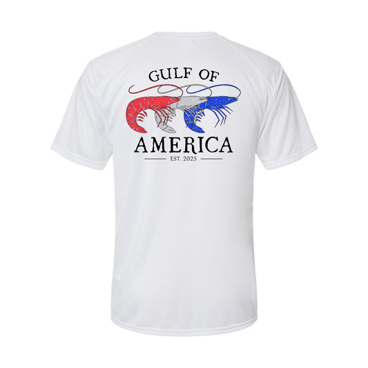 Gulf of America Shrimp/Turtle Dri-Fit Short-Sleeve
