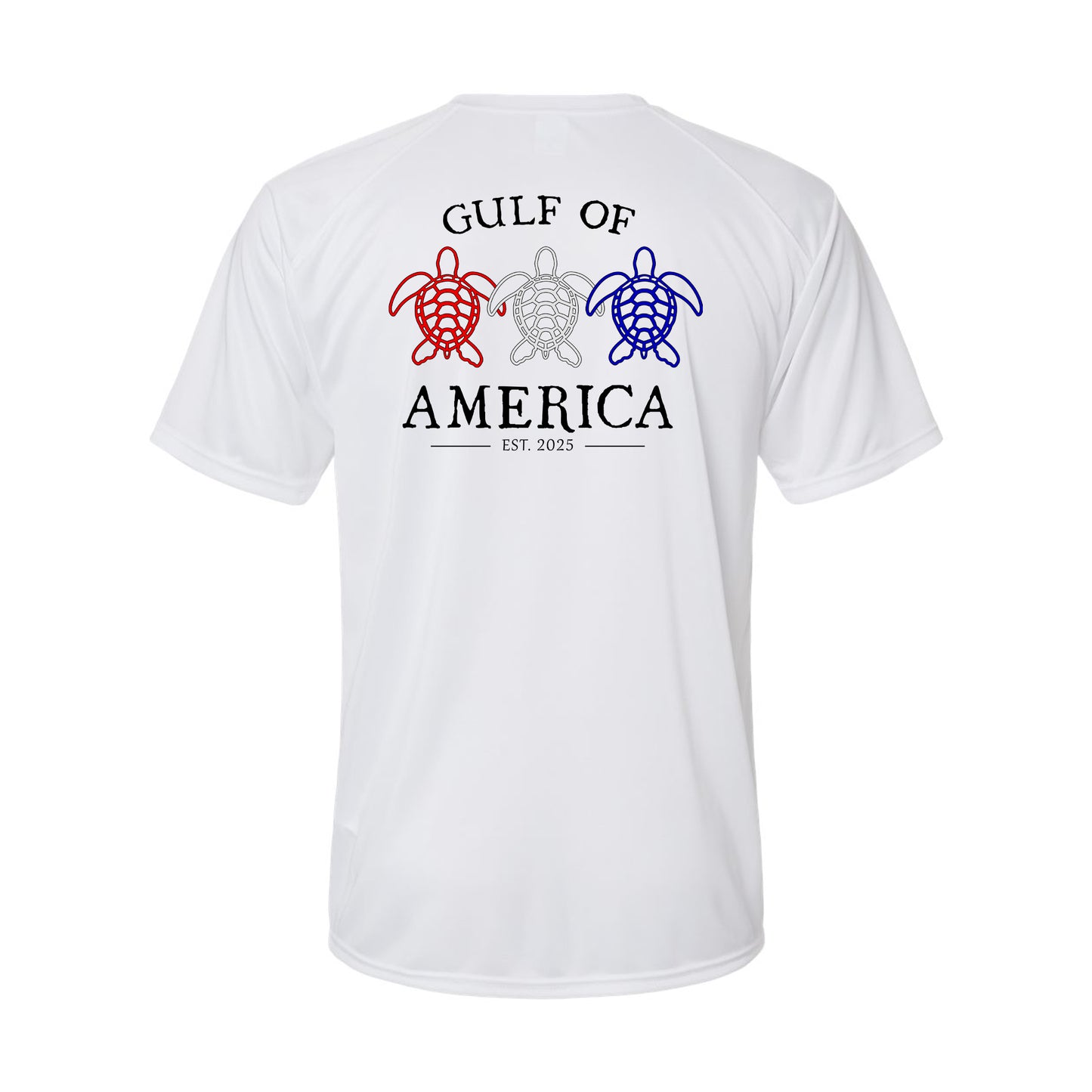 Gulf of America Shrimp/Turtle Dri-Fit Short-Sleeve