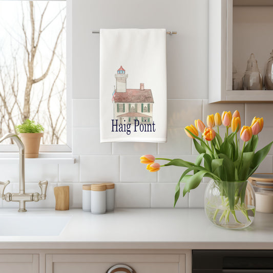 Haig Point Lighthouse Kitchen Towel