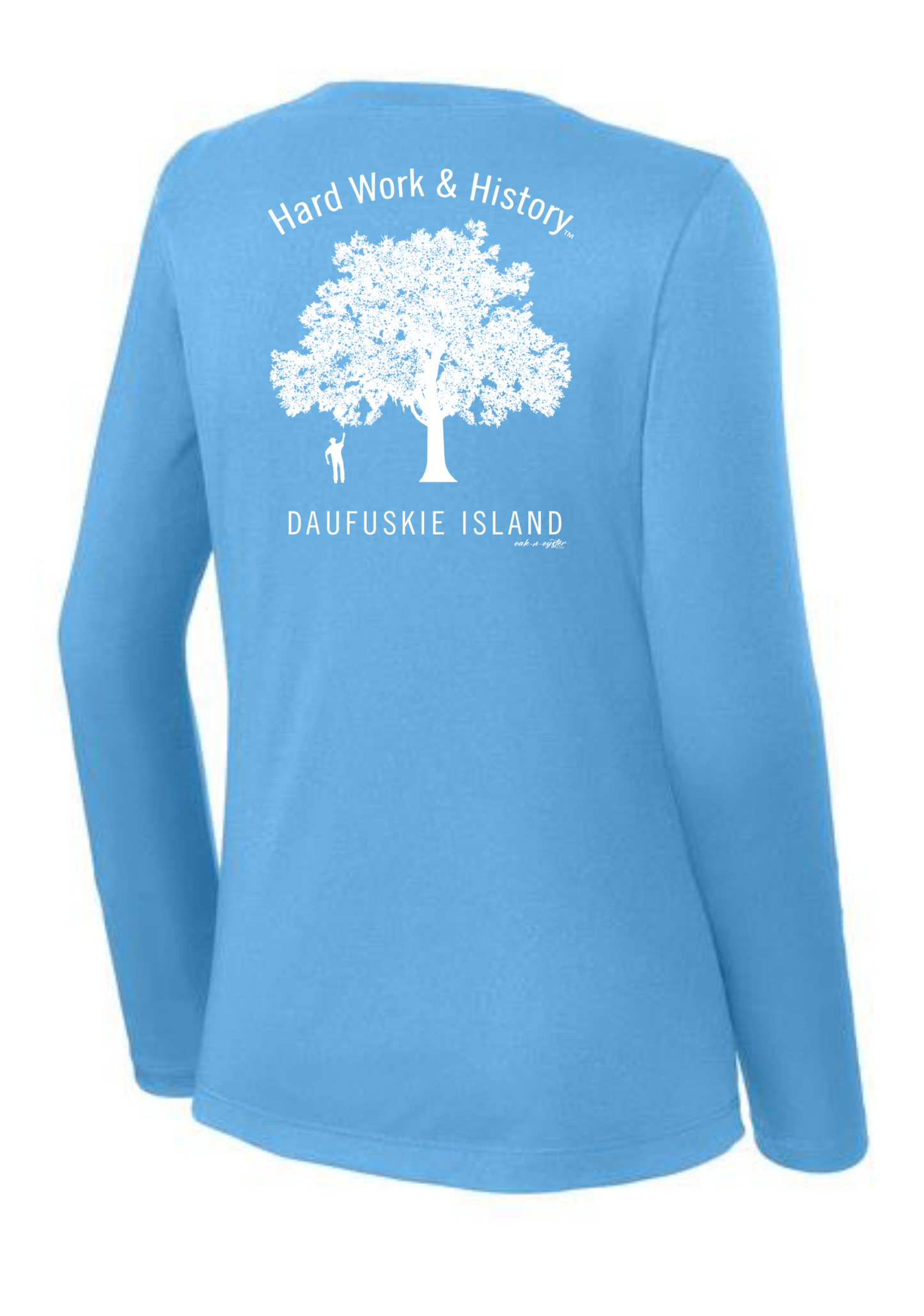 Ladies' V-Neck Long-Sleeve Dri-Fit SPF 50 : Otis & The Tree