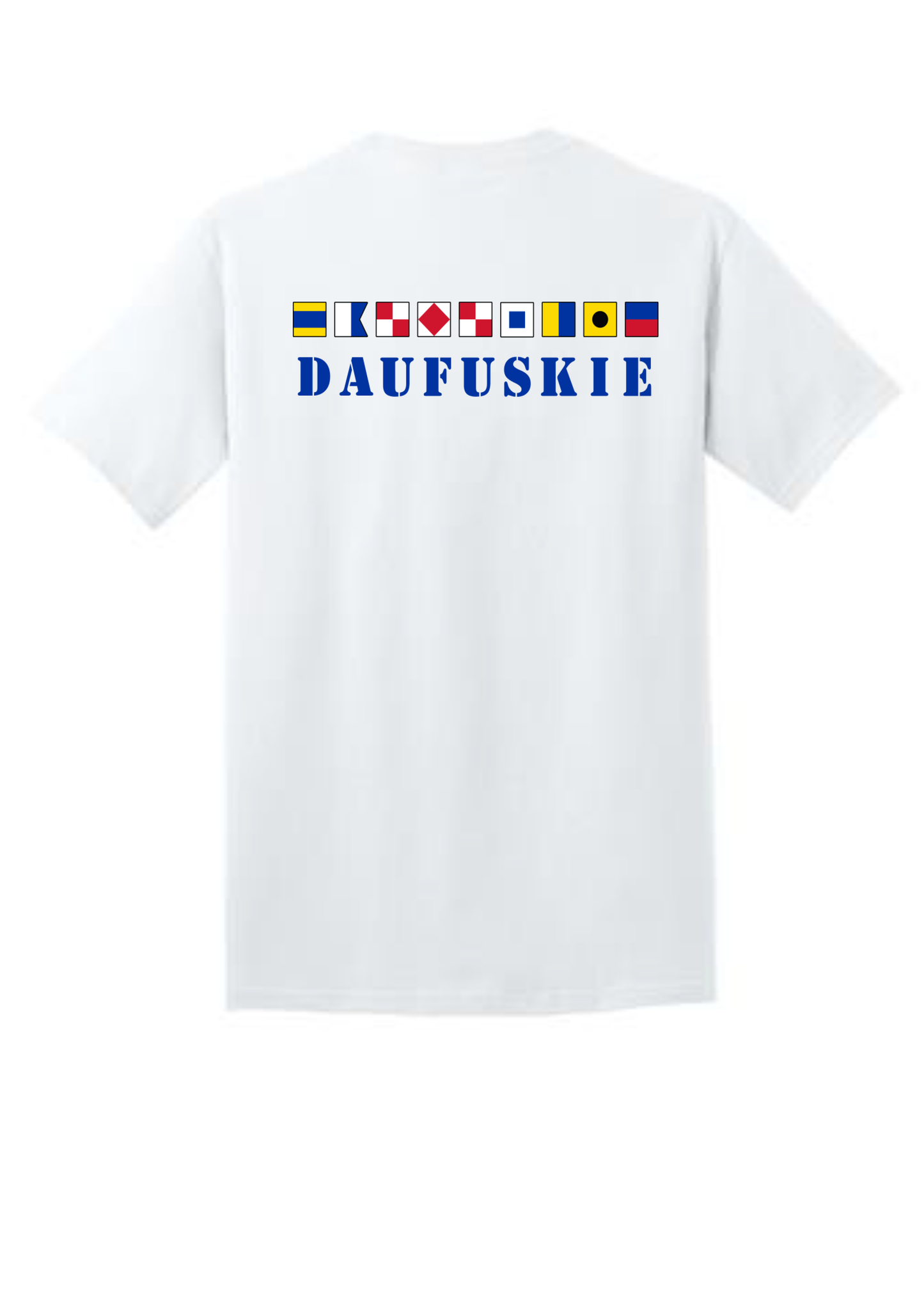 Men's Short-Sleeve Cotton : Nautical Flags