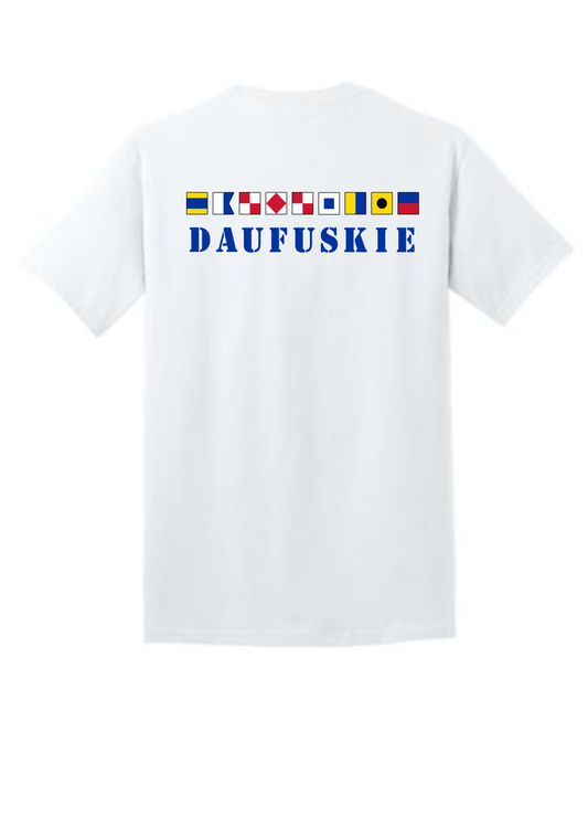 Men's Short-Sleeve Cotton : Nautical Flags