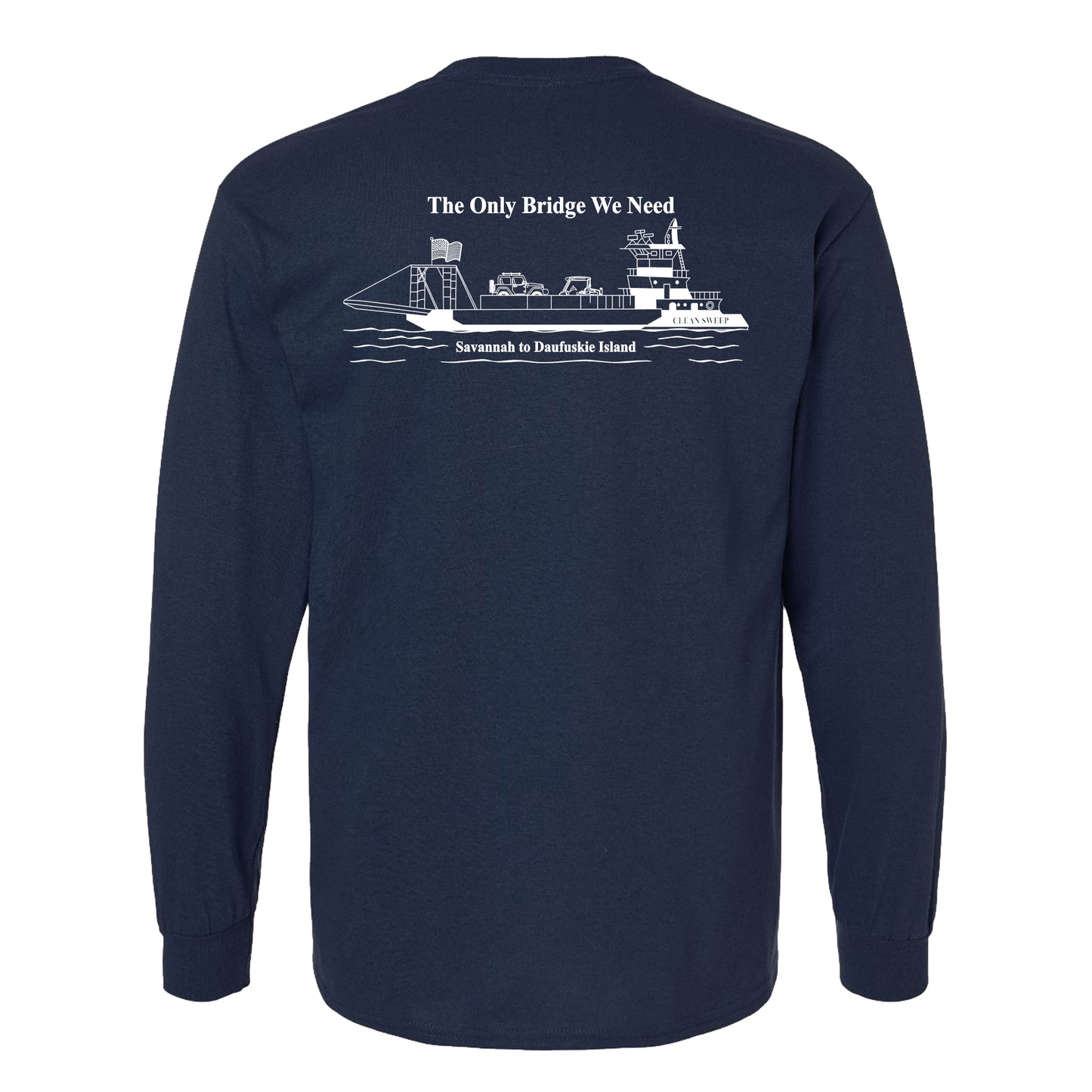 Only Bridge We Need: Crewneck Cotton Sweatshirt