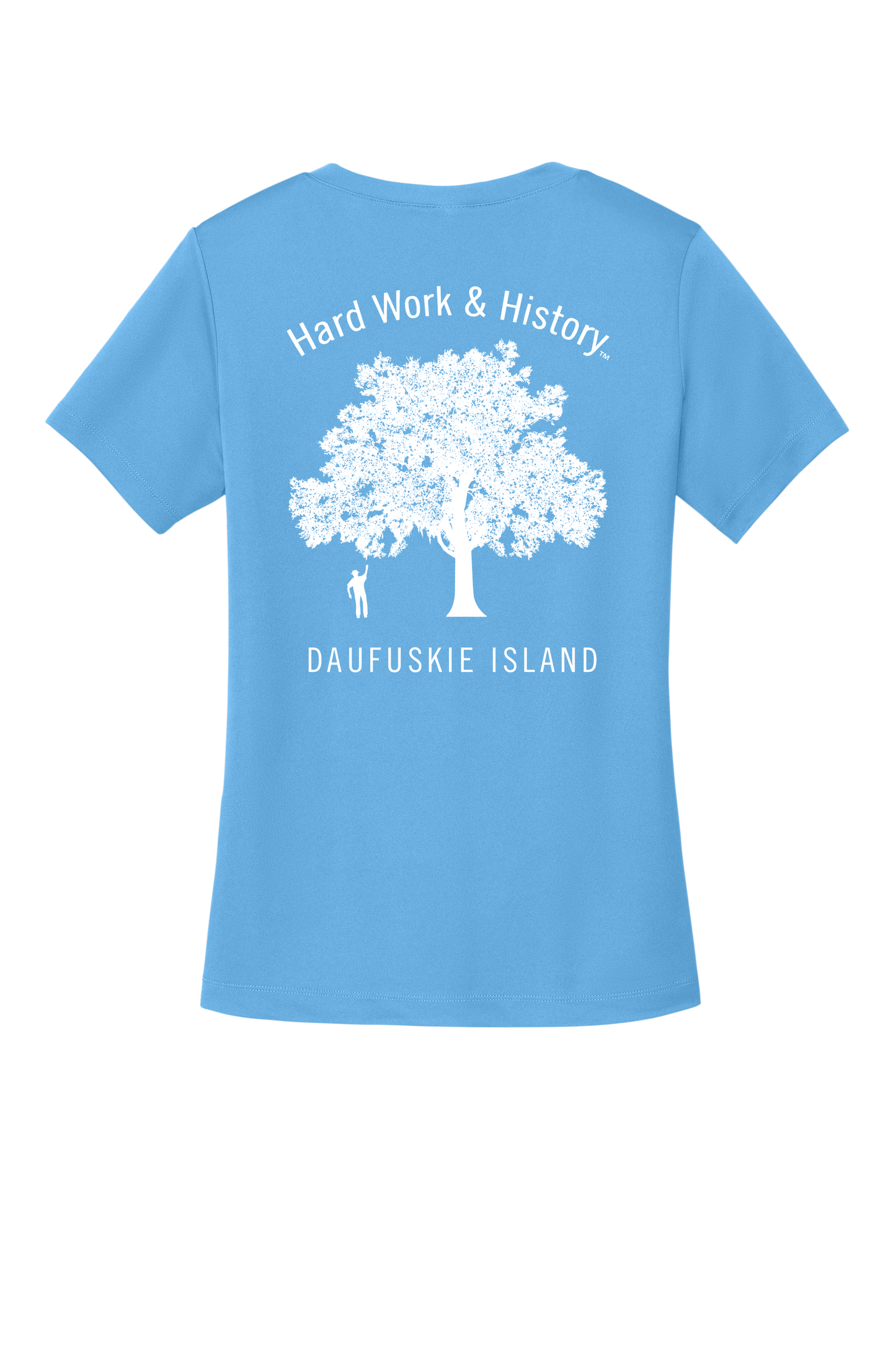 Ladies' V-Neck Short-Sleeve Dri-Fit SPF 50 : Otis & The Tree