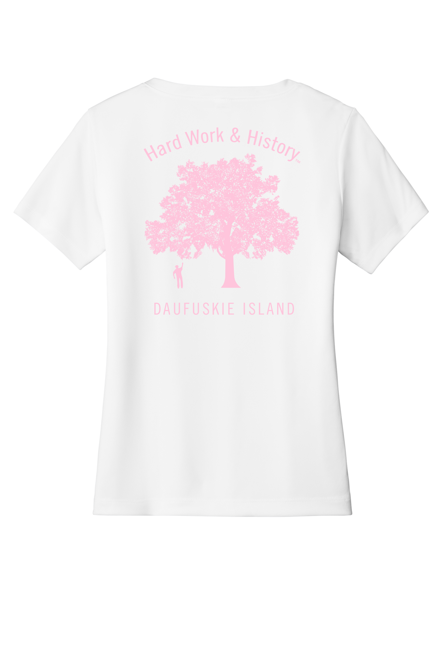 Ladies' V-Neck Short-Sleeve Dri-Fit SPF 50 : Otis & The Tree