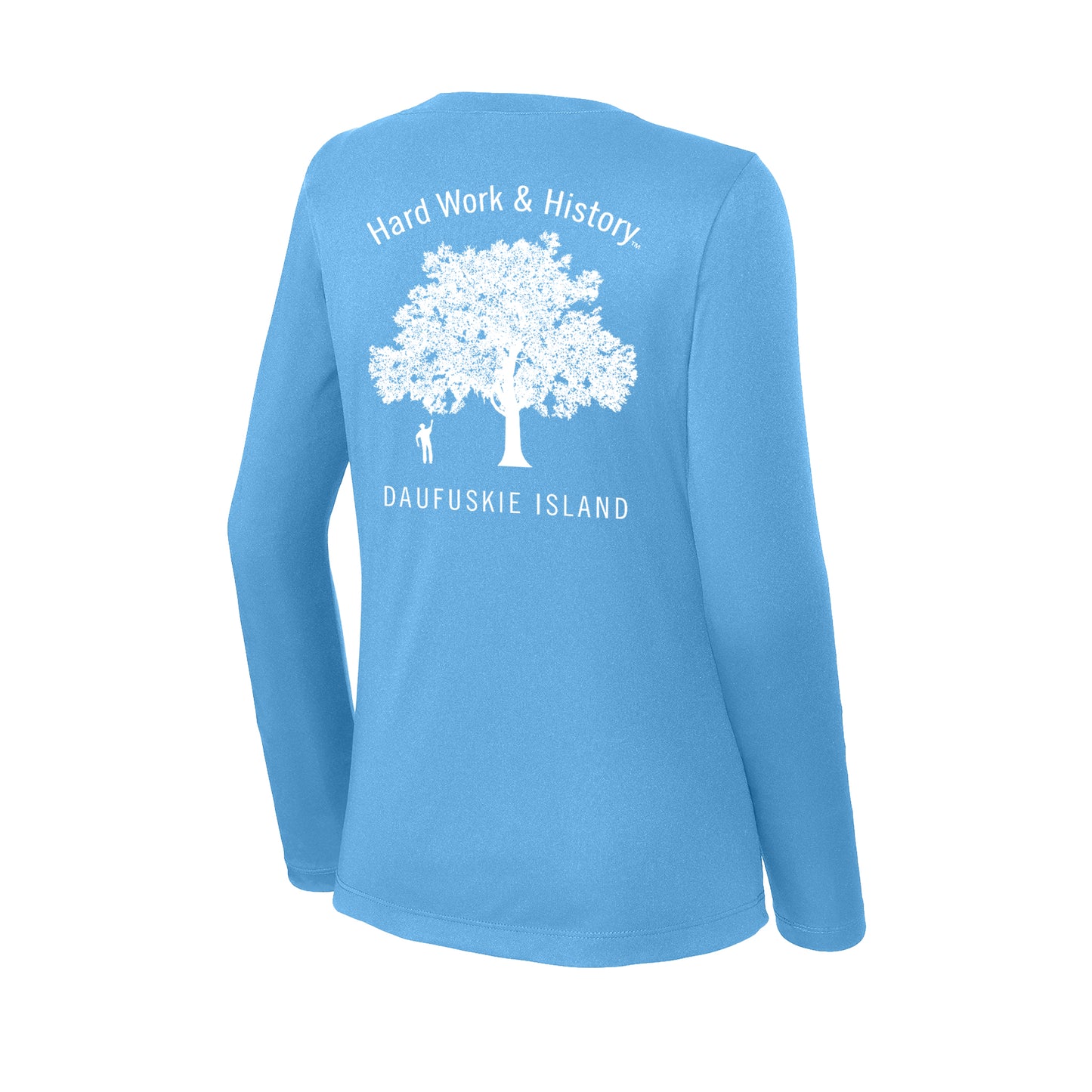 Otis & The Tree: Ladies' V-Neck Long-Sleeve Dri-Fit SPF 50