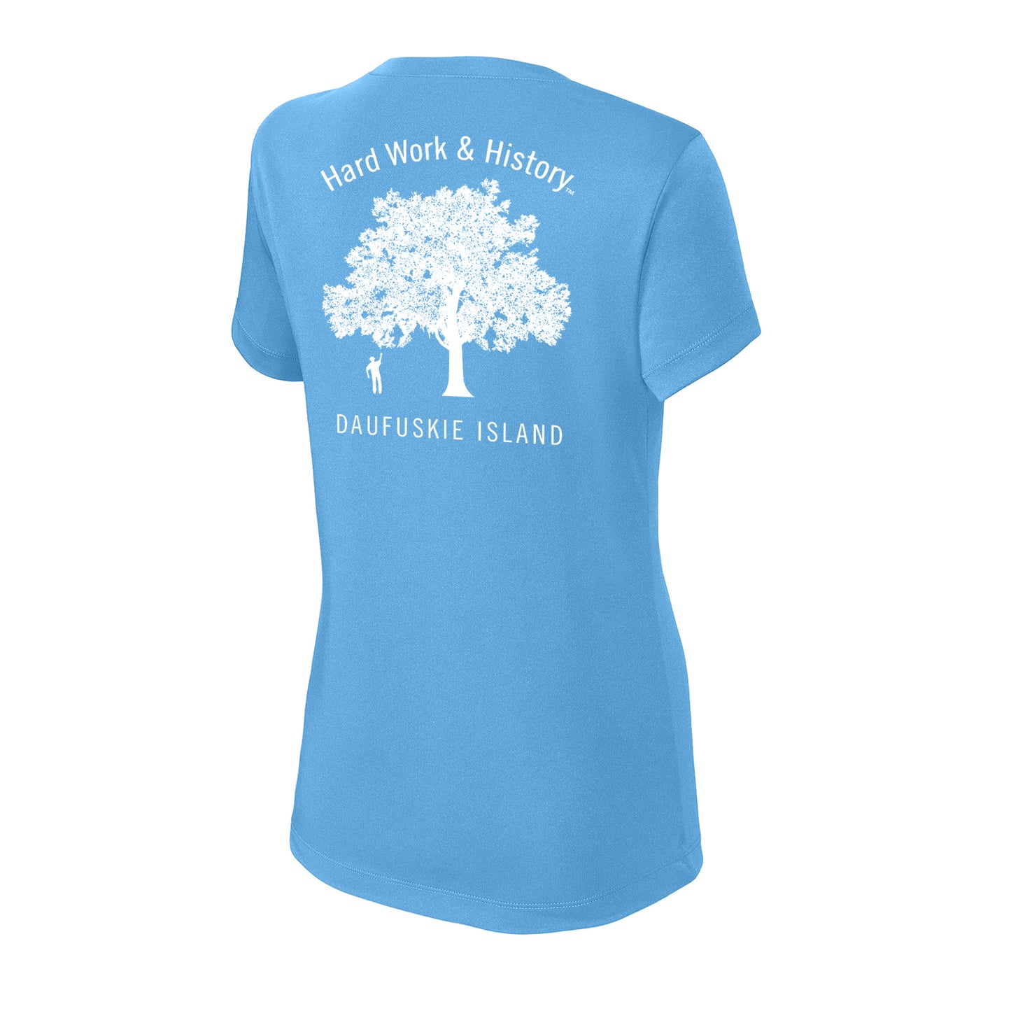 Otis & The Tree: Ladies' DriFit V-Neck Short-Sleeve