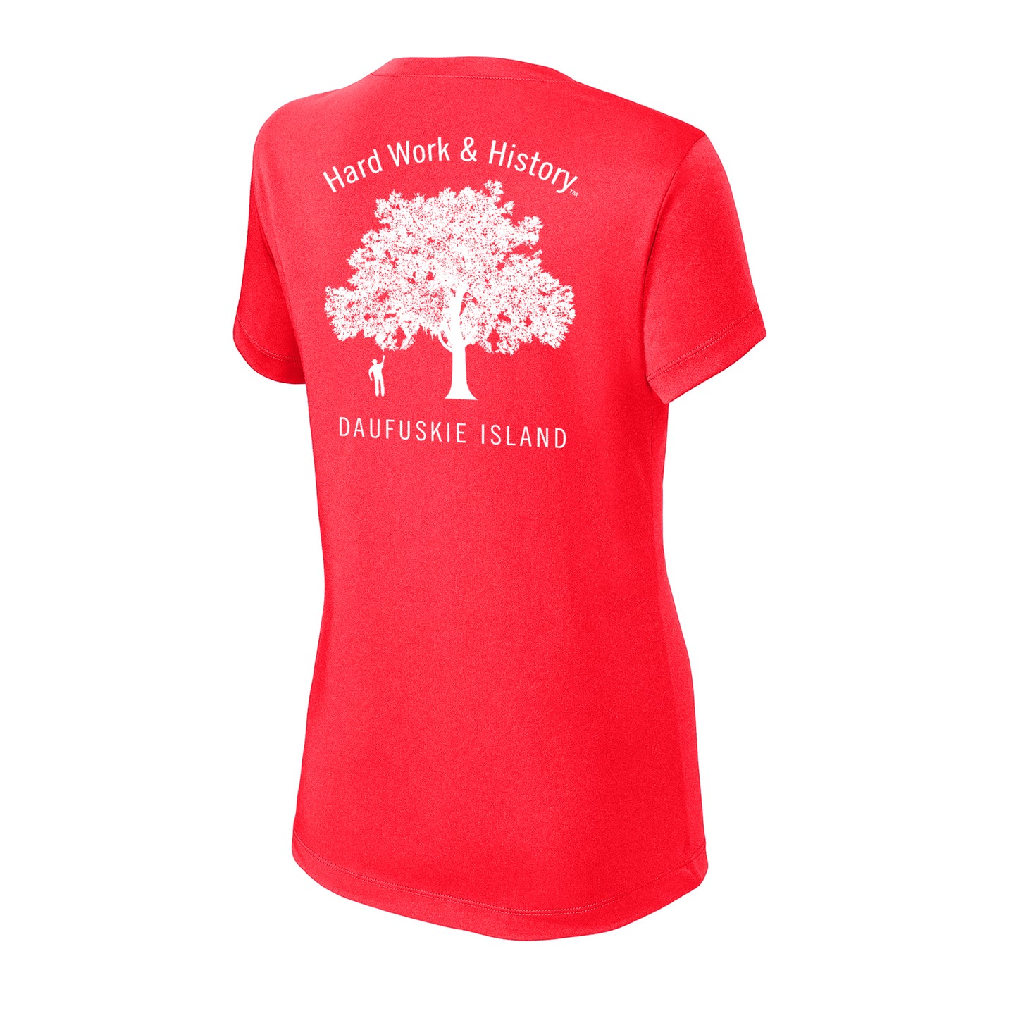 Otis & The Tree: Ladies' DriFit V-Neck Short-Sleeve
