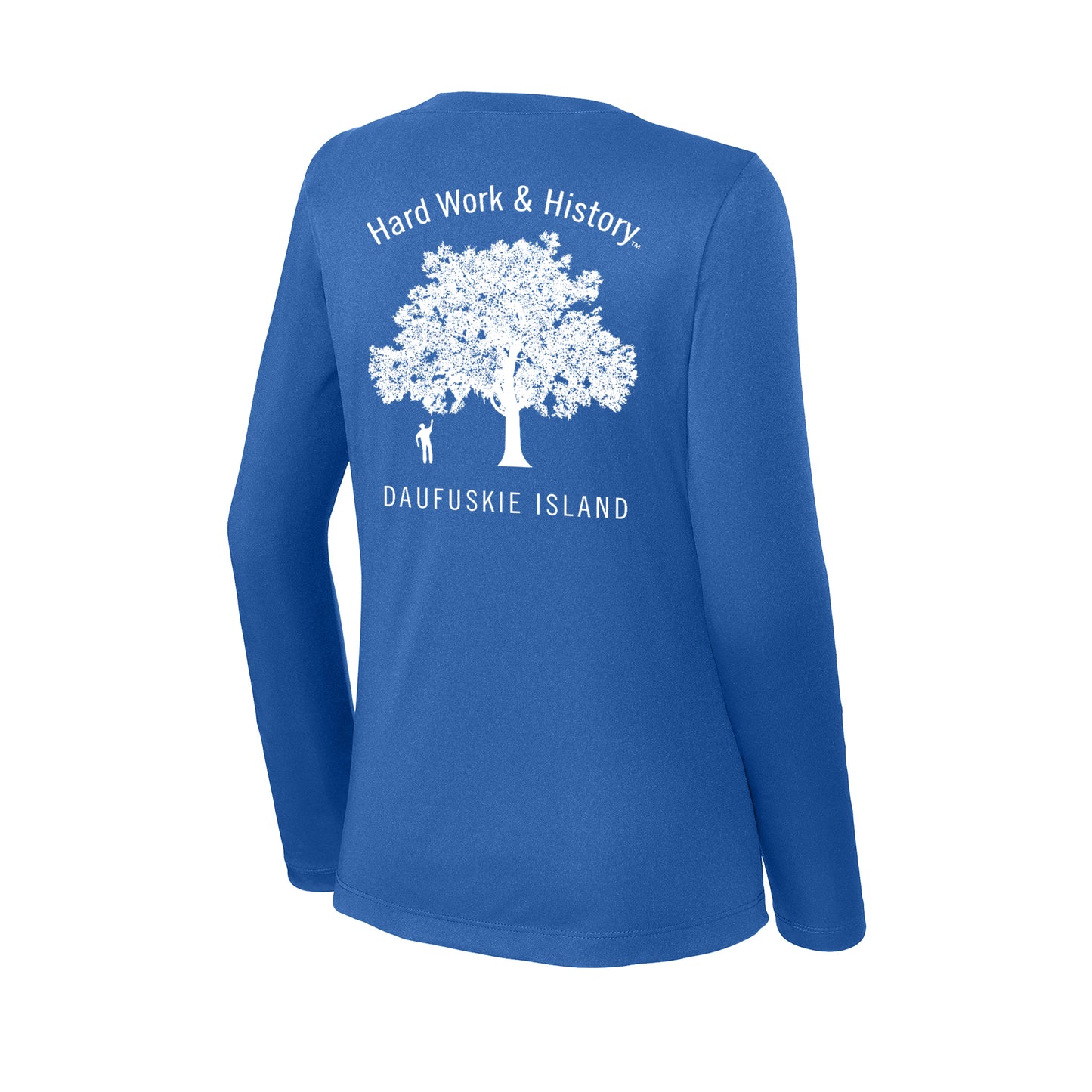 Otis & The Tree: Ladies' V-Neck Long-Sleeve Dri-Fit SPF 50