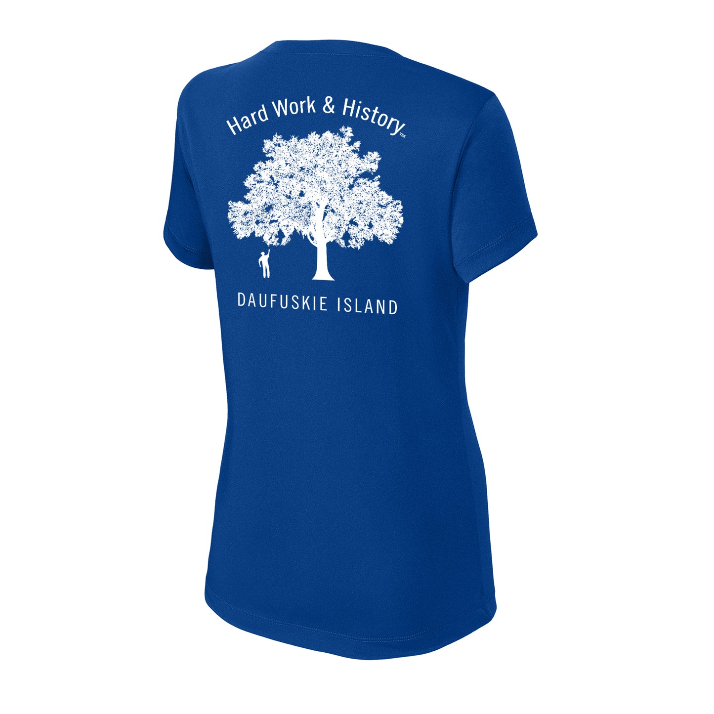 Otis & The Tree: Ladies' DriFit V-Neck Short-Sleeve