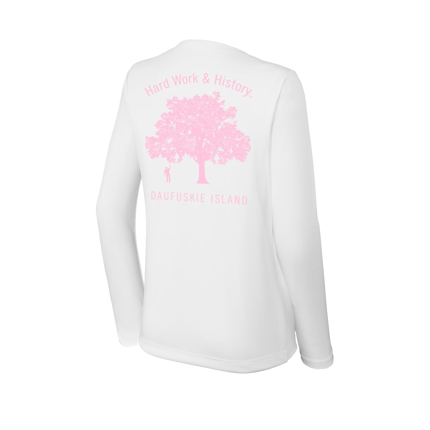 Otis & The Tree: Ladies' V-Neck Long-Sleeve Dri-Fit SPF 50
