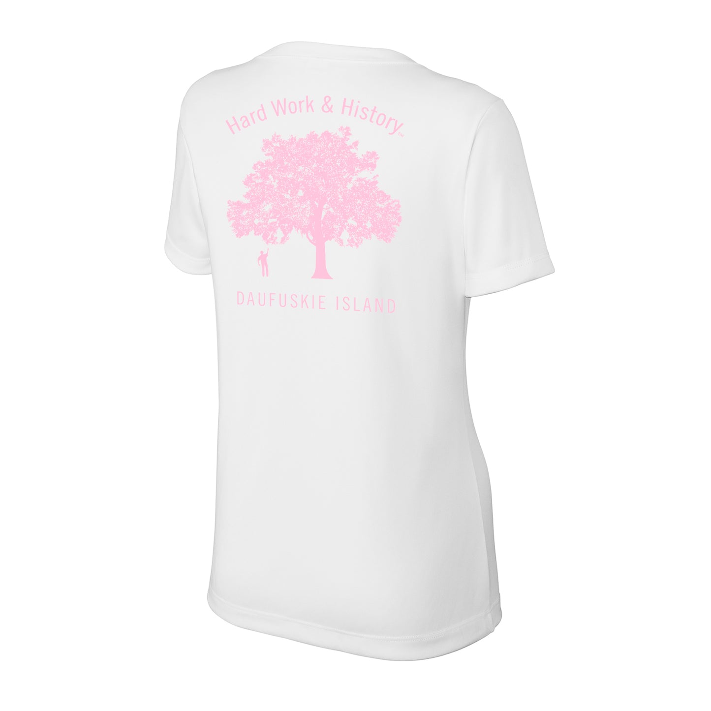 Otis & The Tree: Ladies' DriFit V-Neck Short-Sleeve