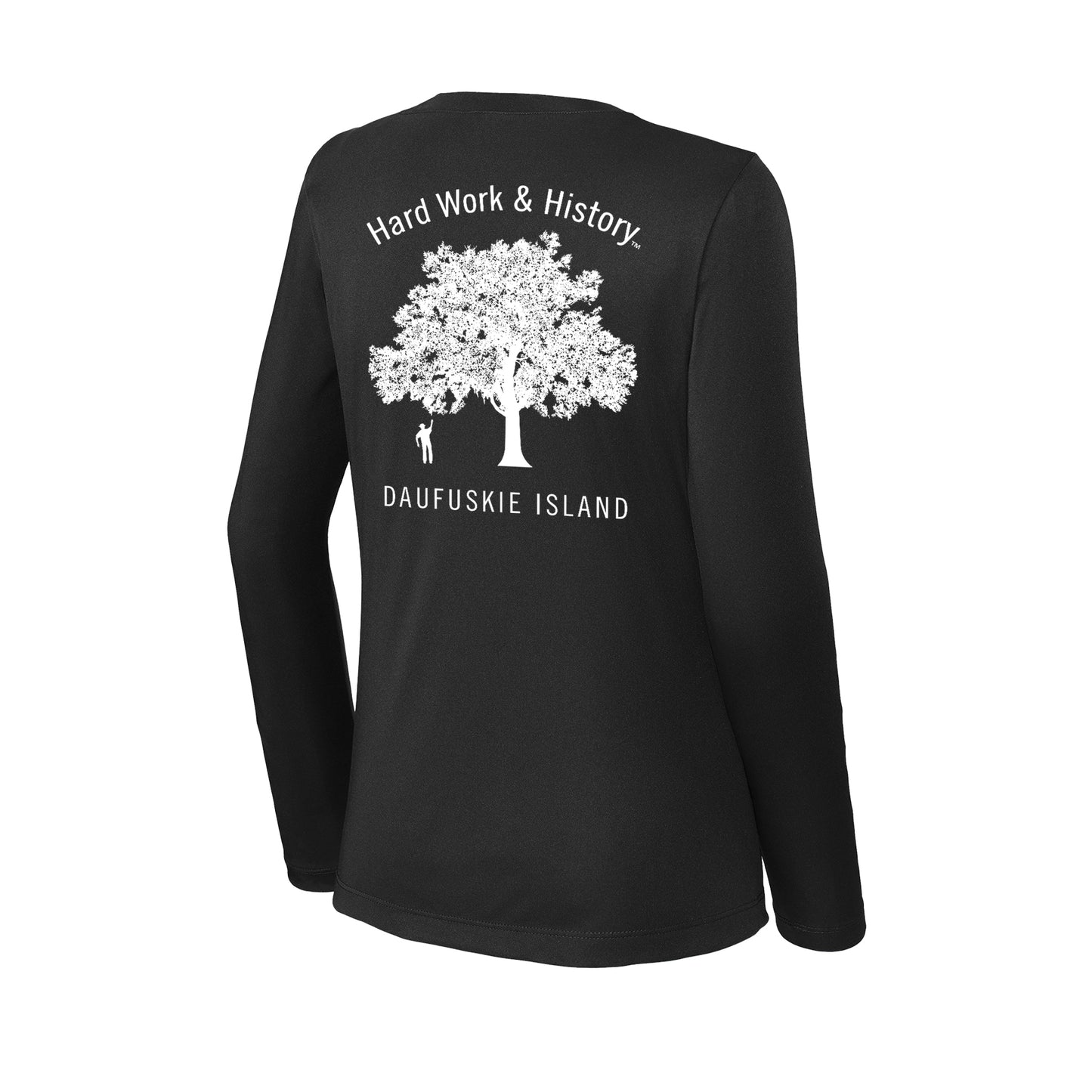 Otis & The Tree: Ladies' V-Neck Long-Sleeve Dri-Fit SPF 50