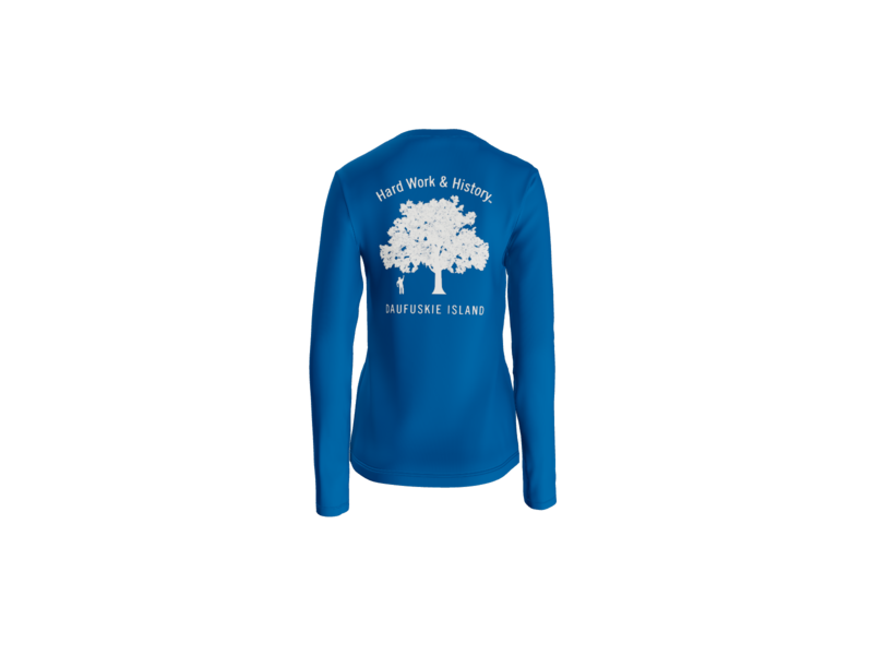Ladies' V-Neck Long-Sleeve Dri-Fit SPF 50 : Otis & The Tree