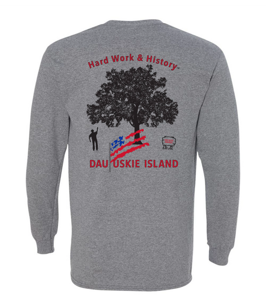 Men's Long-Sleeve Cotton : Patriotic