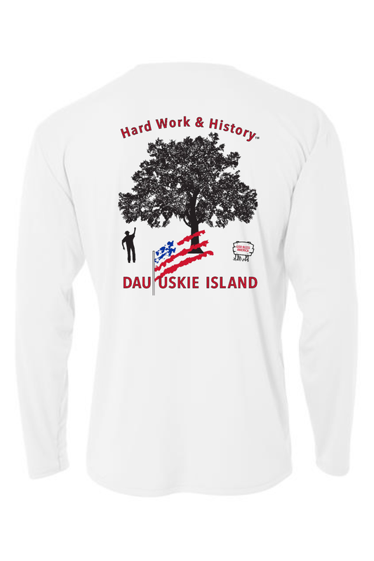 Men's Long-Sleeve Dri-Fit SPF 50 : Patriotic