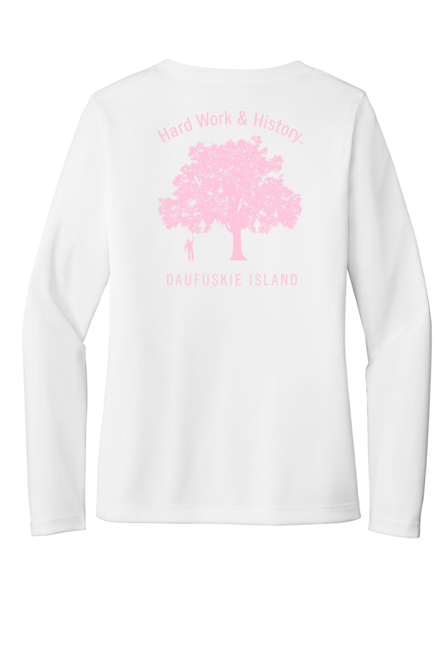 Ladies' V-Neck Long-Sleeve Dri-Fit SPF 50 : Otis & The Tree