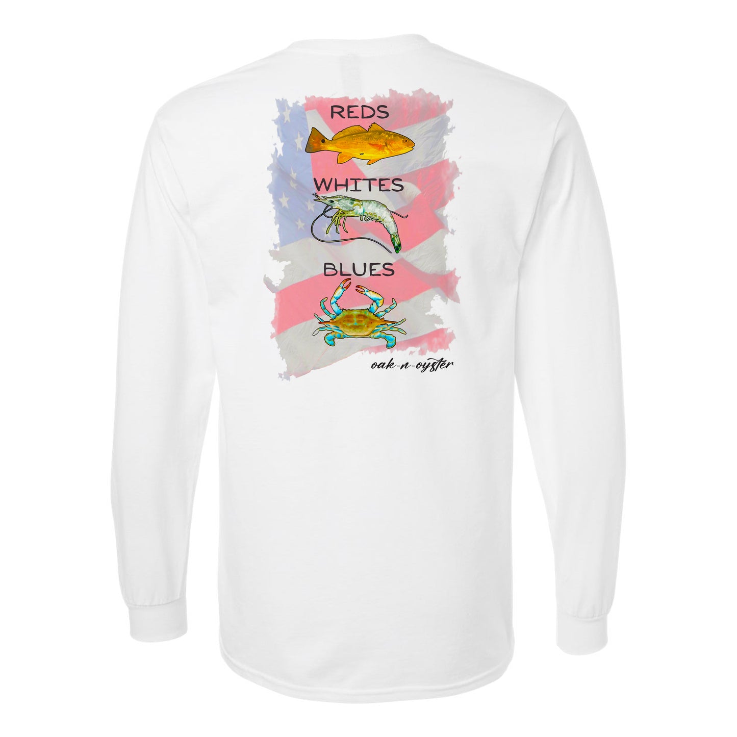 Reds-Whites-Blues: Long-Sleeve Cotton