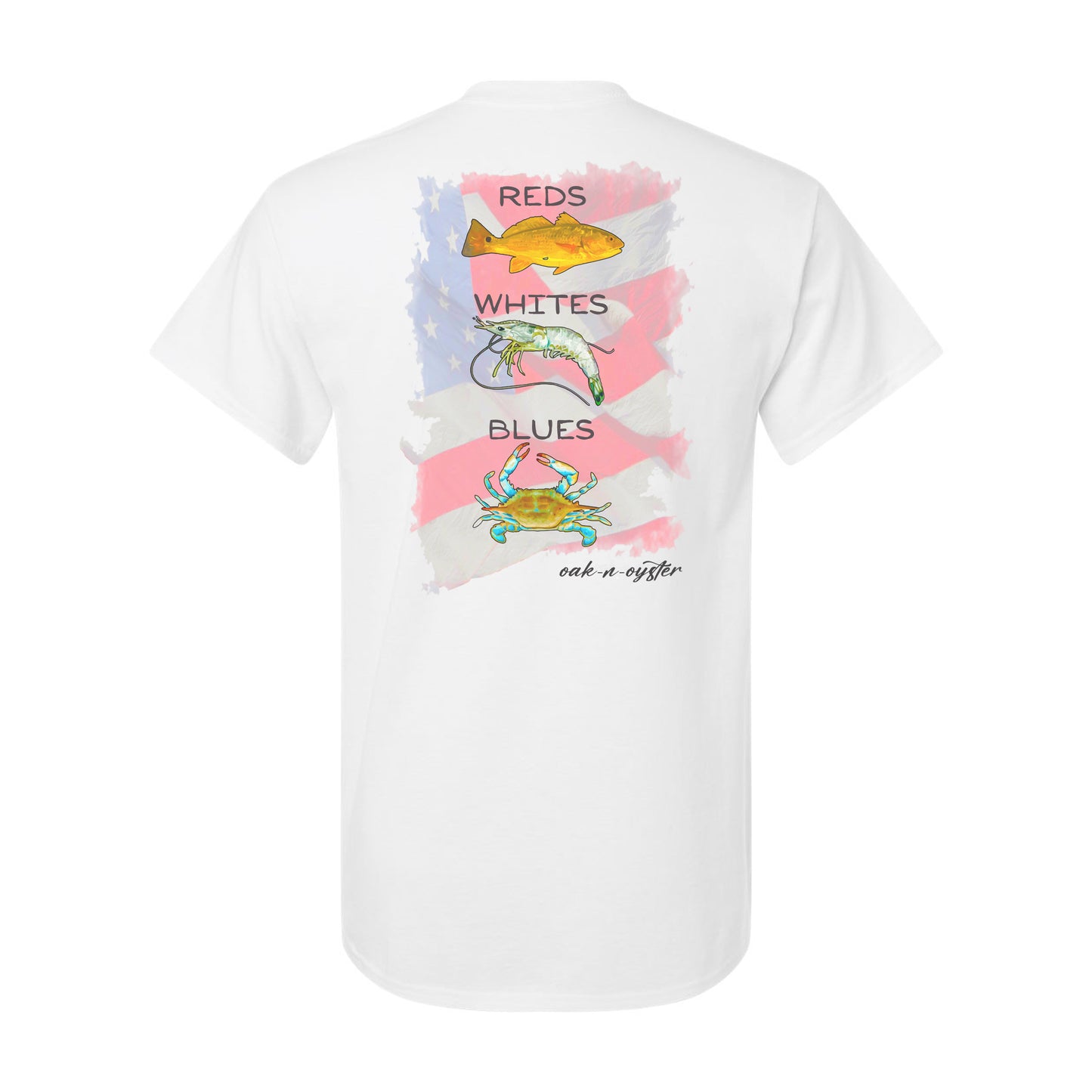 Reds-Whites-Blues: Short-Sleeve Cotton