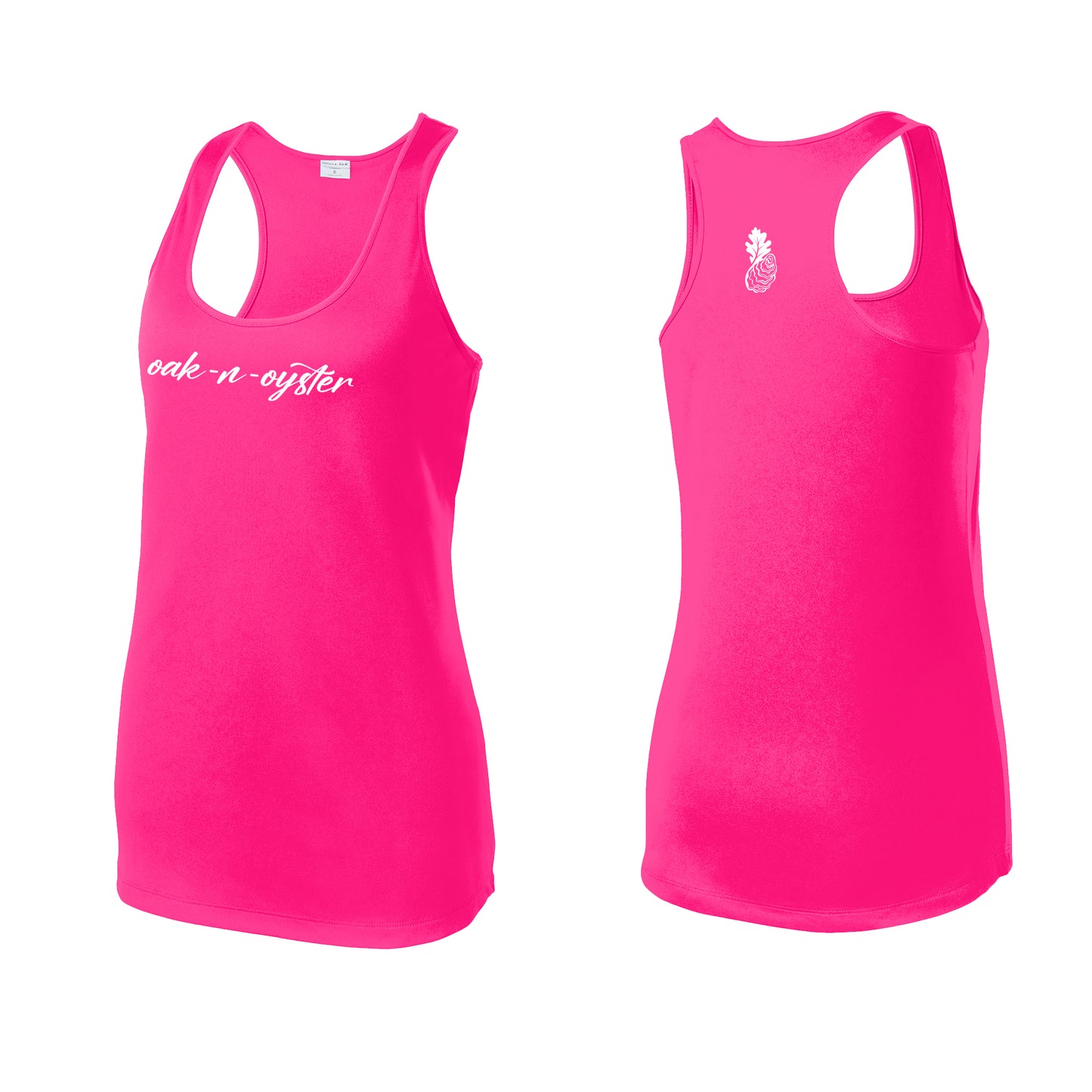 Oak-n-Oyster: Ladies' Dri-Fit Racerback Tank