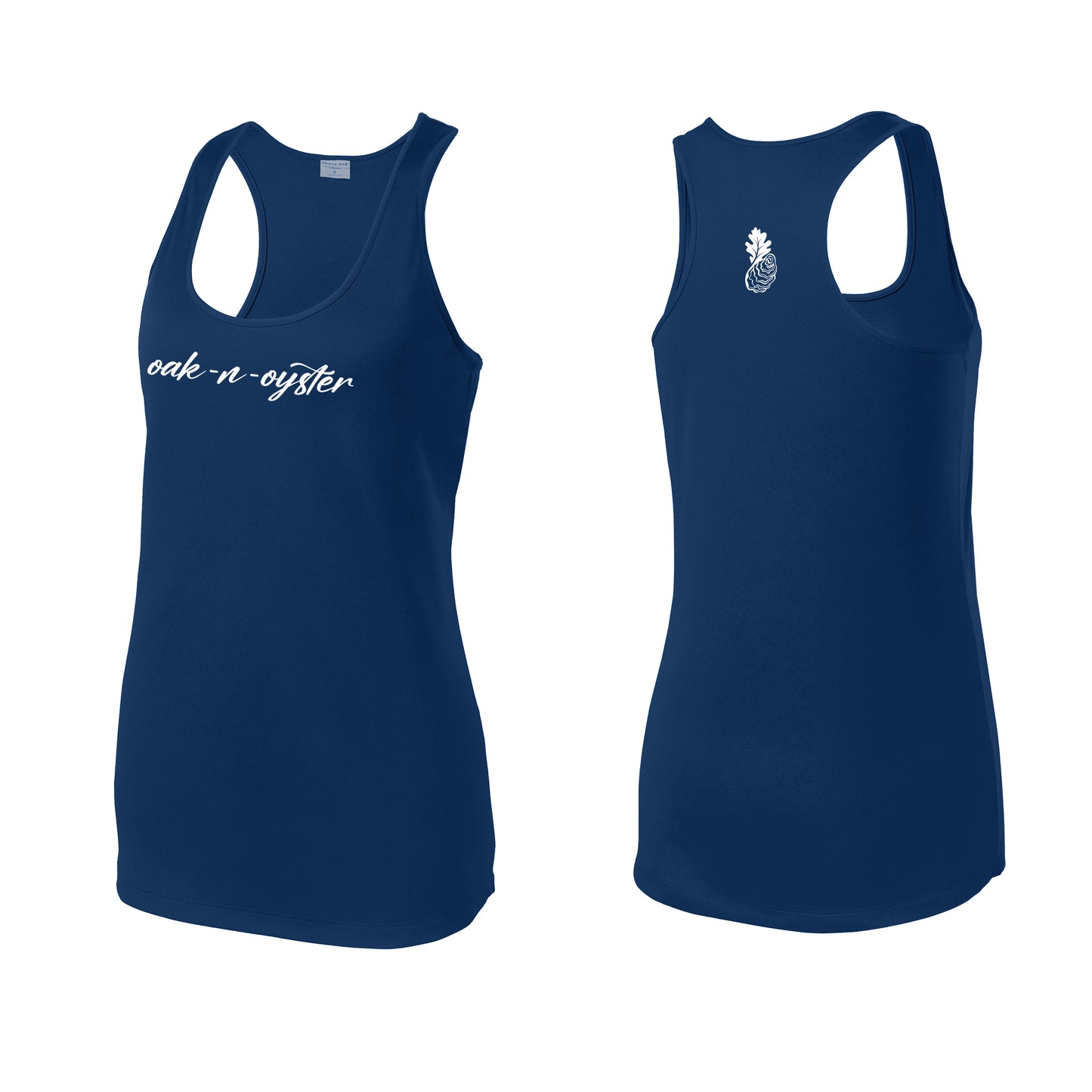 Oak-n-Oyster: Ladies' Dri-Fit Racerback Tank