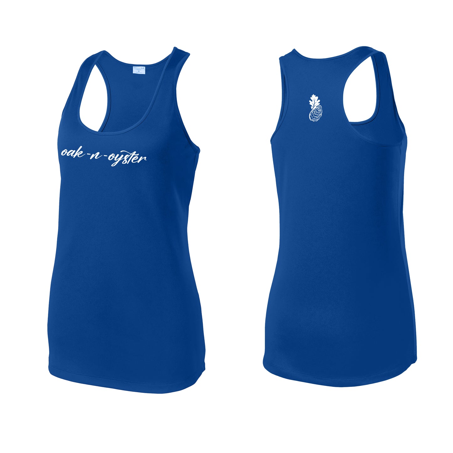 Oak-n-Oyster: Ladies' Dri-Fit Racerback Tank