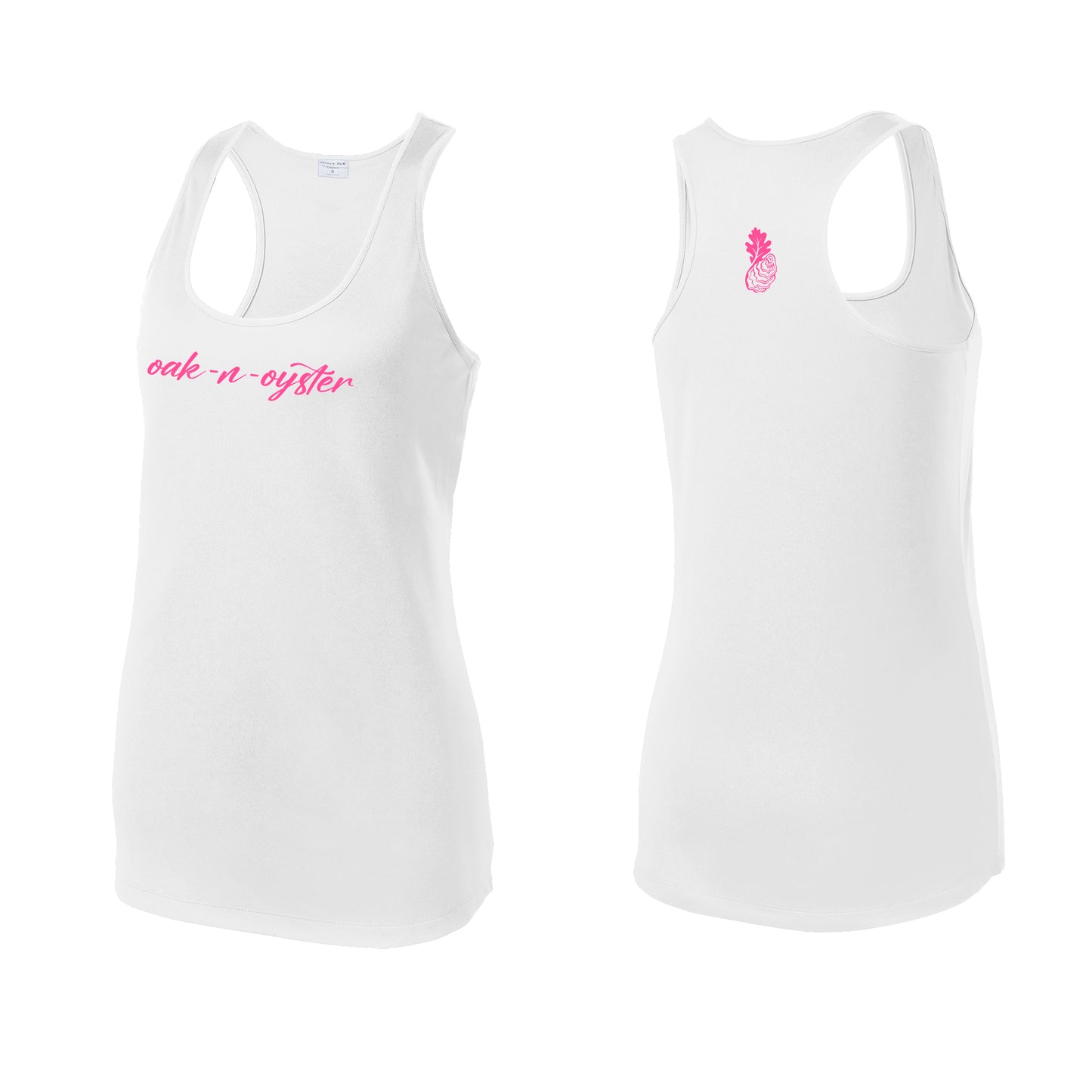 Oak-n-Oyster: Ladies' Dri-Fit Racerback Tank