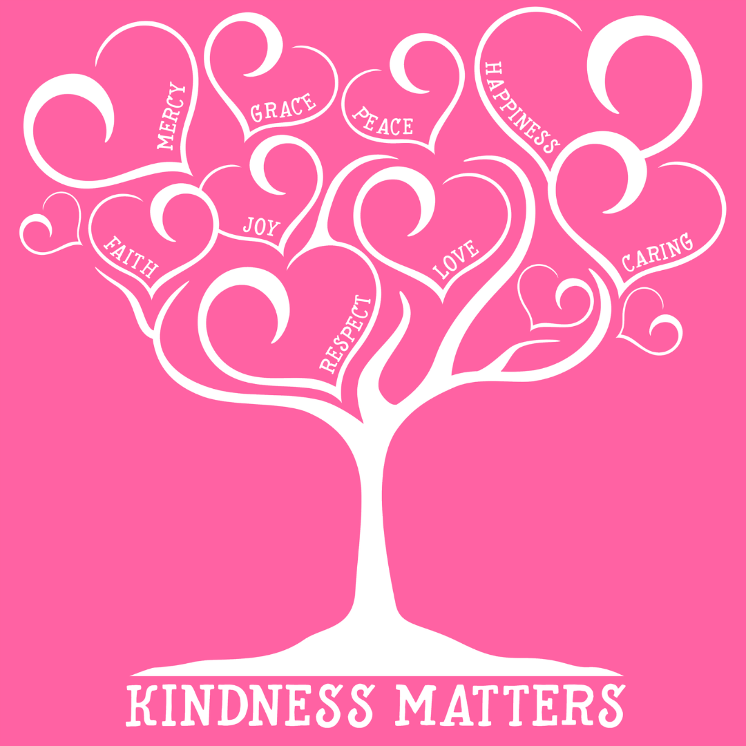 Ladies' Short-Sleeve Cotton : Kindness Matters